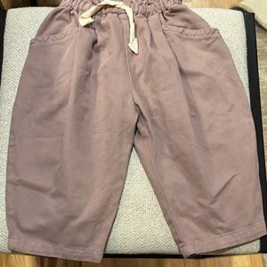 Zara Kids Dusty Pink Barrel Leg Pants NWT 18 mo